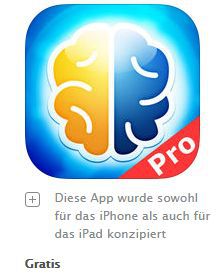 Denkspiele Pro (iOS) gratis statt 4,99€