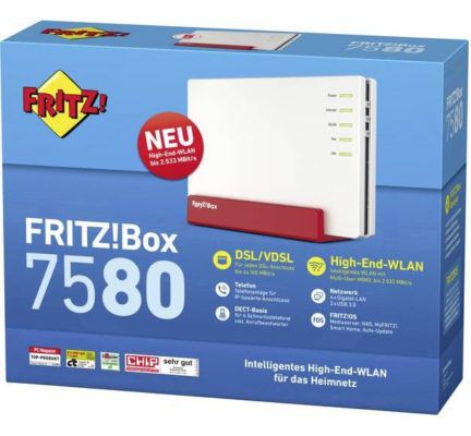 AVM FRITZ!Box 7580 für 166,99€ (statt 209€)