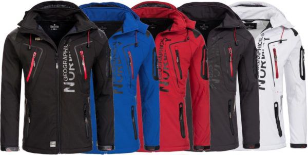 Geographical Norway TACO/TISLAND   Softshell Jacke für Herren u. Damen ab 49,41€ (statt 59€)