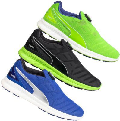 PUMA Ignite Disc   Herren Laufschuhe in 3 Farben bis 46 für je 39,99€