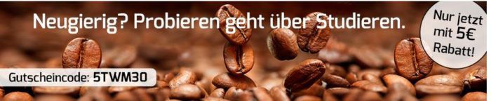 Kaffeevorteil mit 5€ Gutschein auf diverse Kaffee / Kapsel Probierpakete