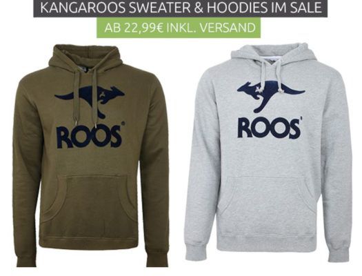 Pullover 22,99€ Hoodies Kangaroos Sweater, ab und