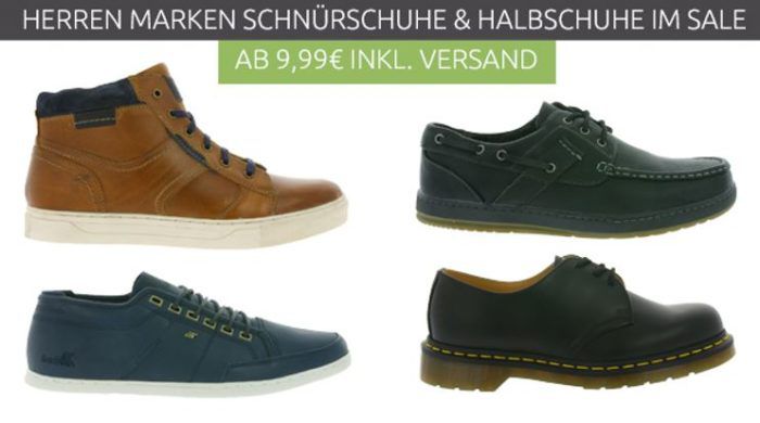 Herren Marken Schuh Sale Outlet 46   Restgrößen ab 7,99€