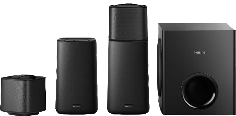 PHILIPS CSS5235Y/12 Kinolautsprecher ab 188,99€ (statt 349€)