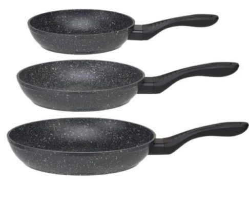 Melinda ITSS4You   3 Set beschichtete Bratpfannen 28, 24 und 20cm Durchmesser für 39,95€