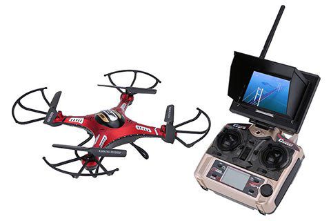 JJRC H8D   RTF Quadrocopter mit Headless Mode, 2MP Kamera, One Key Return & mehr für 49,84€