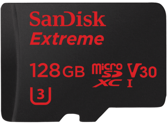 SanDisk Extreme microSDXC 128 GB Karte für 55€ (statt 68€)