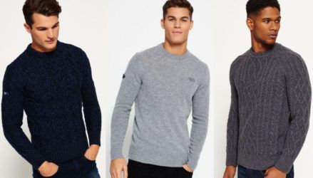 SUPERDRY Herren Strickpullover   22 neue Modelle für je 24,95€