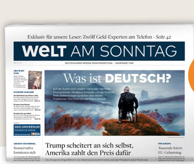 Probeabo Welt Am Sonntag Probeabo Welt Am Sonntag