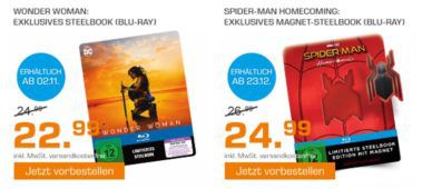 Saturn Weekend Sale: u.a. 3D Filme im 2er Pack für 30€   5 Filme kaufen 4 zahlen