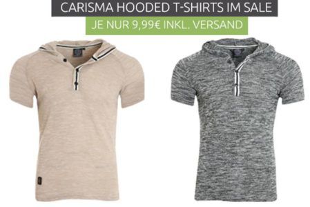 Carisma Hooded T Shirt (Polohoody?) für je 9,99€