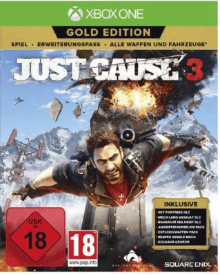 XBox One Game: Just Cause 3 in der Gold Version ab 24,99€