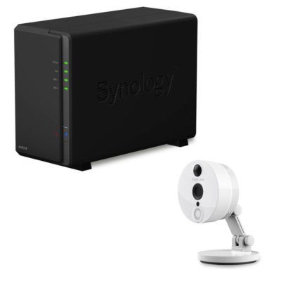 Foscam C2 + Synology NVR216 Netzwerk Video Rekorder für 388€ (statt 480€)