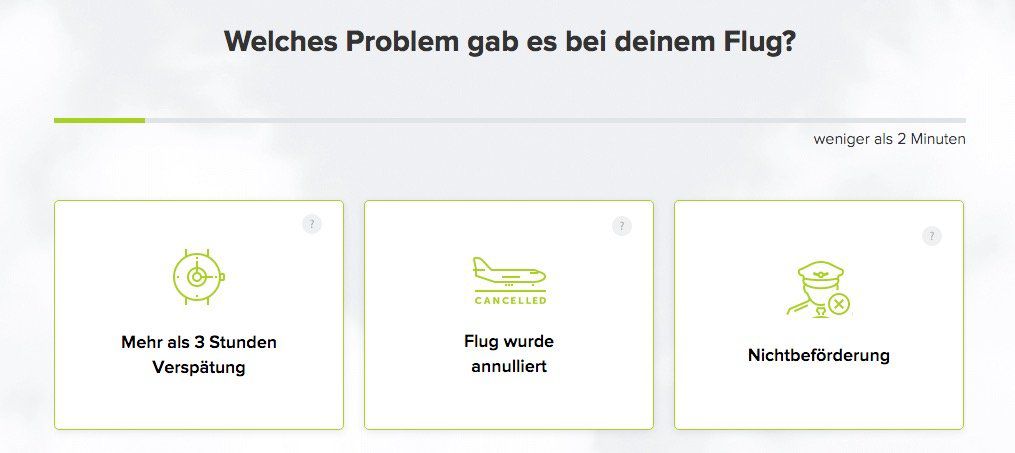 Bis zu 400€ Sofortentschädigung bei Flugverspätung oder Flugannullierung (bis 3 Jahre rückwirkend)