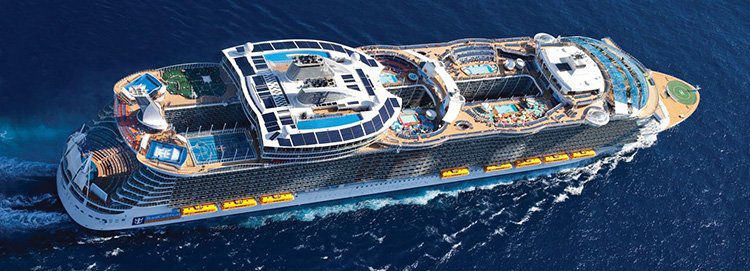 8 Tage auf der Symphony of the Seas durch das westl. Mittelmeer inkl. Flug, Vollpension & mehr ab 1,199€ p.P.