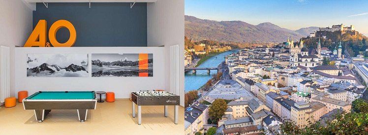 A&O Hotelgutschein für 2 Personen 3 Tage   19 Städte   4 Länder (opt. 2 Kinder) für 79,98€