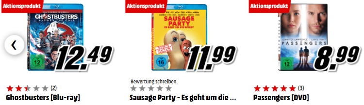 Filme und TV Serien im Wert von 100€ kaufen mit 30€ Sofort Rabatt