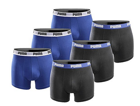 6er Pack Puma Basic Limited Black Edition Boxershorts für 29,99€ (statt 38€)