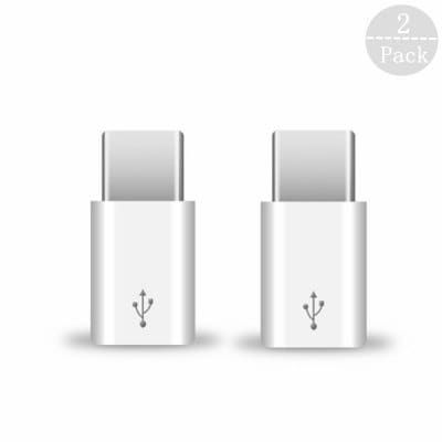 Tochic USB C (male) auf microUSB (female) Adapter im Doppelpack für 0,67€