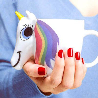 Magische Einhorn Tasse mit Farbwechsel für 6,20€