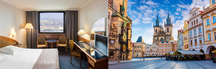 2   5 ÜN im 4* Hotel in Prag inkl. Frühstück und Spa ab 79€ p.P.