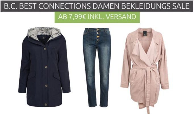 B.C. Best Connections Damen Fashion Sale ab 7,99€   MBW 19€