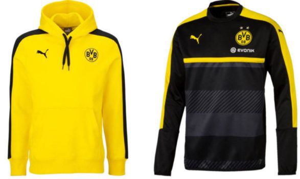 Puma BVB Jacken und Sweater für 24,99€   z.B. BVB Hoody (statt 30€)