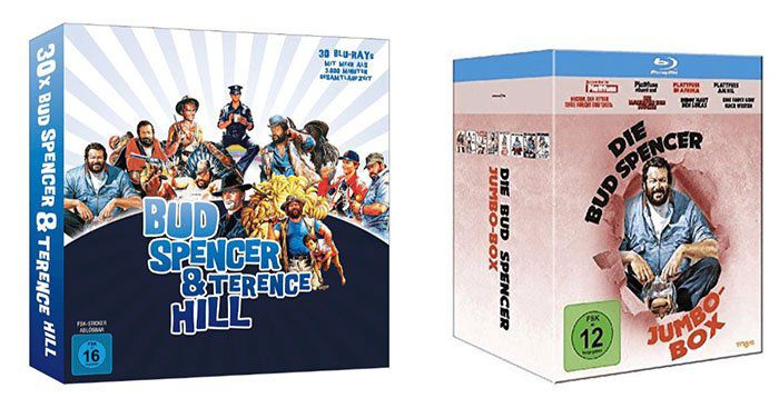 Bud Spencer und Terrence Hill DVD & Blu ray Angebote   mit 3 für 2 Aktion kombinierbar