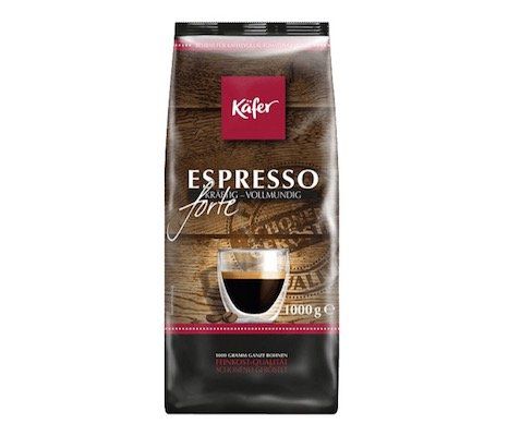 1kg Käfer Caffe Espresso Kaffeebohnen für 6,99€ (statt 10€)