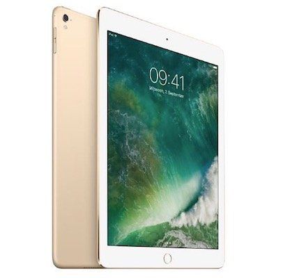 iPad Pro 9,7 Zoll mit 256GB + WLAN in Gold (2016) für 579€