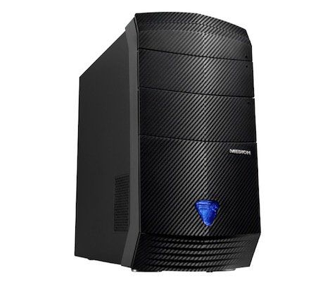 Medion Erazer P5325J Gaming PC mit i5, GTX1050, 120GB SSD, 1TB HDD, 8GB RAM für 649€ (statt 792€)