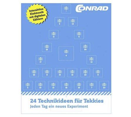 Conrad Adventskalender von 2016 für 5,99€