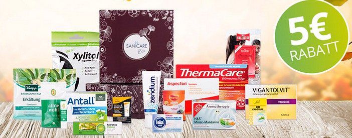 Sanicare Box „Bye, Bye Erkältung“ für 14,95€   Tipp!