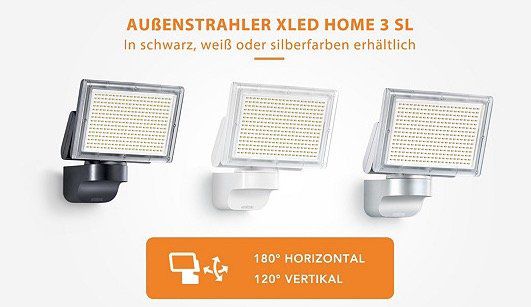 Steinel LED Außenstrahler bei vente privee   z.B. XLED Home 3 für 79,90€ (statt 130€)