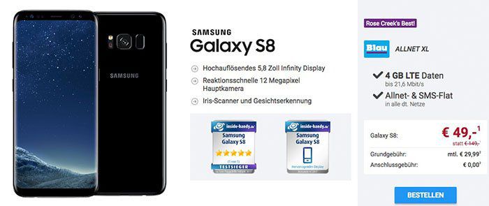 Glorreiche Samsung Deals bei Sparhandy   z.B. Vodafone 12GB LTE + Galaxy Book für 634,71€ (Wert Galaxy Book 650€)