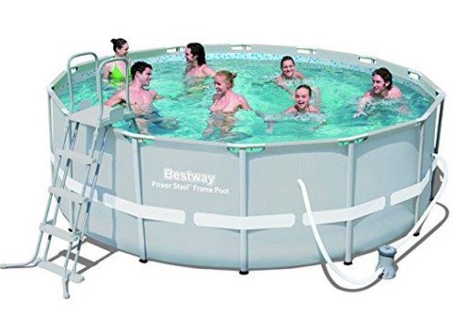 Knaller! Bestway Frame Pool Power Steel Set mit Filterpumpe und Zubehör für 167,45€ (statt 370€)