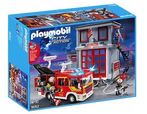 Playmobil City Action   Feuerwehr Mega Set (9052) für 39€ (statt 63€)