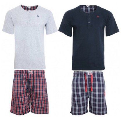 U.S. POLO ASSN. Herren Pyjama Set für 17,99€ (statt 30€)