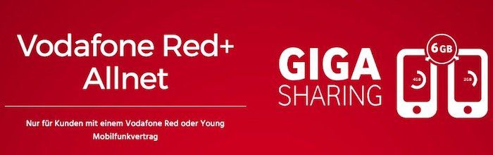 Vodafone Red Tarif oder Young Tarif: Partnerkarte für 15€ mtl. + gute Phones wie z.B. Honor 6X ab 4,95€