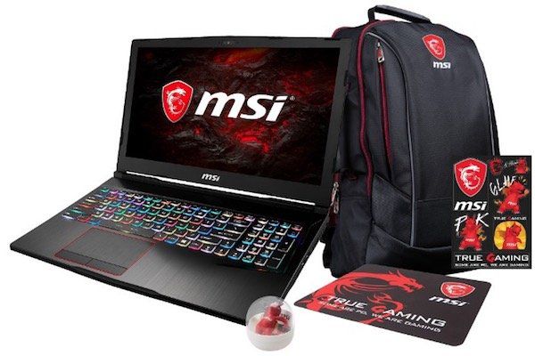 MSI GE63VR Gaming Notebook mit 120Hz Display und GTX 1060 + Gaming Bundle für 1.333€ (statt 1.549€)