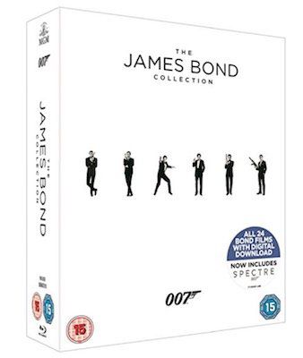 James Bond Collection 2017 auf Blu Ray für 43€ (statt 71€)