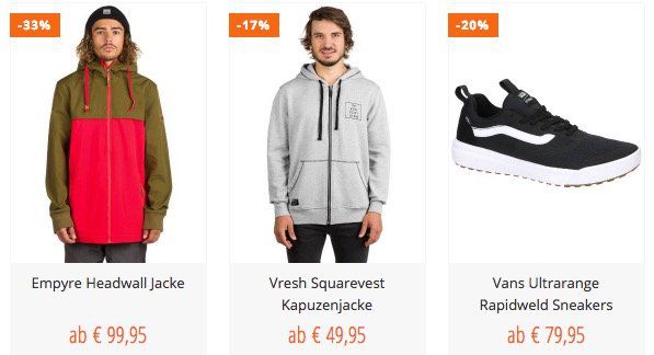 Blue Tomato mit 3 für 2 Aktion + VSK frei   z.B. Naketano Boys Are Krass II Sweater für 39,95€ (statt 50€)