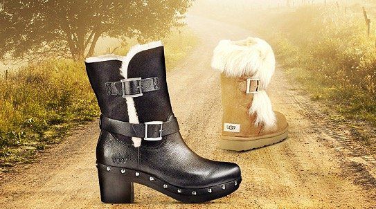 UGG Damen Boots im Tagesangebot bei vente privee   z.B. UGG Aidah Mini Boots für 105,90€ (statt 140€)