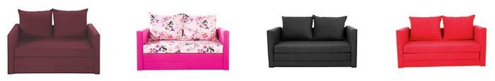 Carry Home   Kinder und Jugend Schlafsofa   div. Farben ab 79,90€