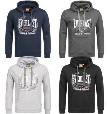 Everlast Herren Hoodies 4 Modelle bis XL für je 22,99€