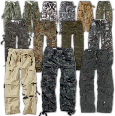 Surplus Raw Vintage Fatigues Herren Cargo Hose bis 7XL für 32,90€ (statt 43€)