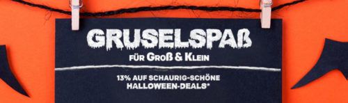 Rakuten 13% Halloween Rabatt in den Kategorien: Feste & Feiertage und Essen & Trinken