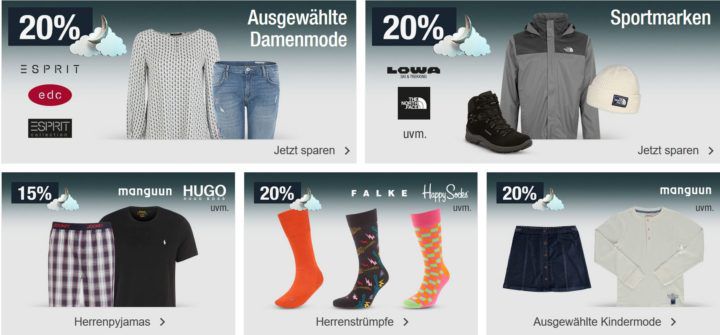 20% auf Geschirr & Co.   auf Sportwaren und Damenfashion uvm.   Galeria Kaufhof Mondschein Angebote