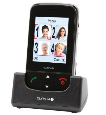 Olympia Brio Touch 2,4 Zoll Großtasten Mobiltelefon für 29,90€