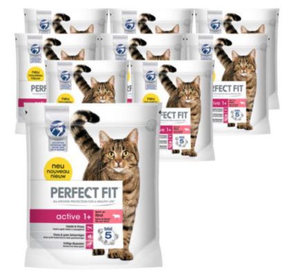 Perfect Fit Katzenfutter Trockenfutter 9 Beutel mit je 1,4 kg (12,6kg) für nur 29,90€